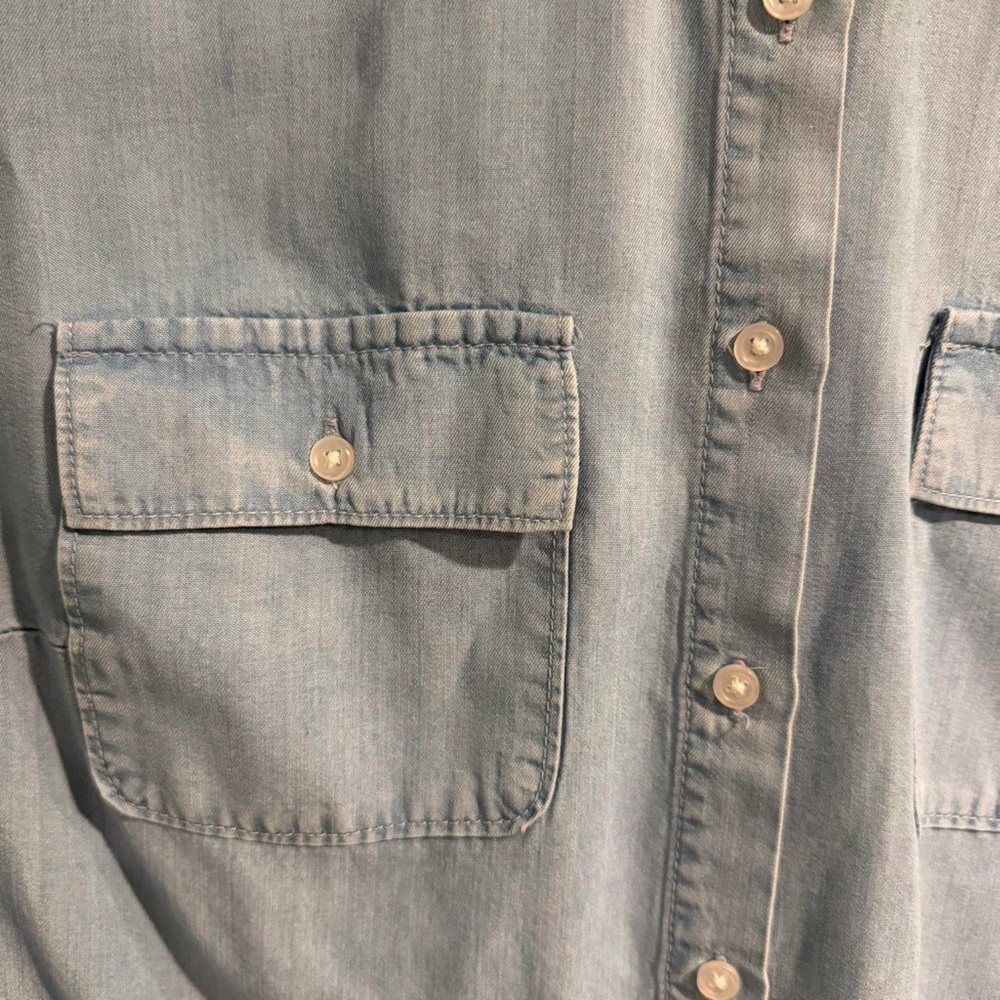 Light Blue Denim Shirt - Picture 4 of 6